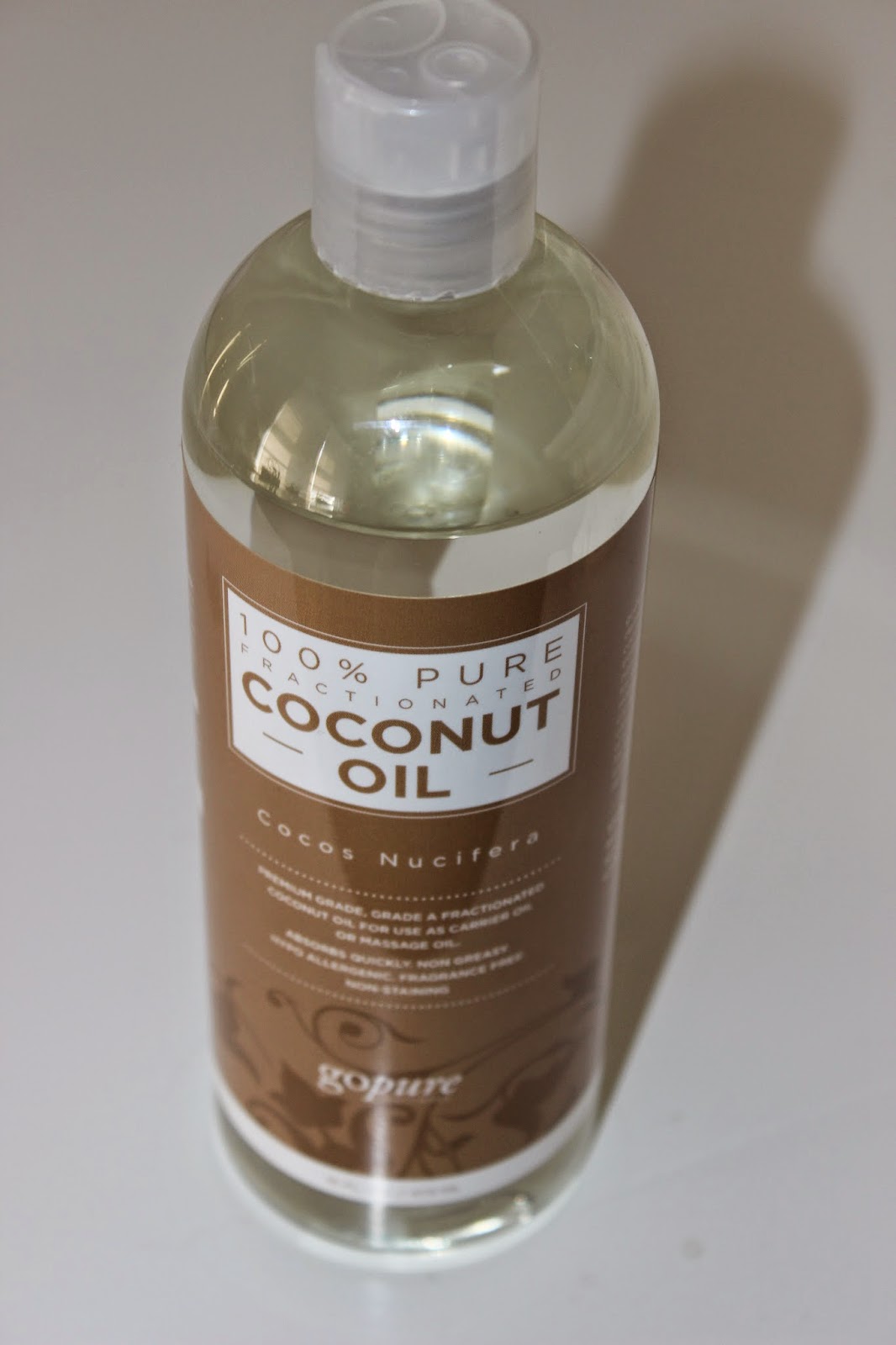 Trying To Go Green Go Pure Naturals Fractionated Coconut Carrier Oil