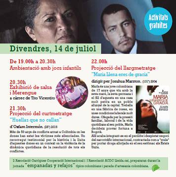 PROPOSTA PER DIVENDRES 14 JULIOL