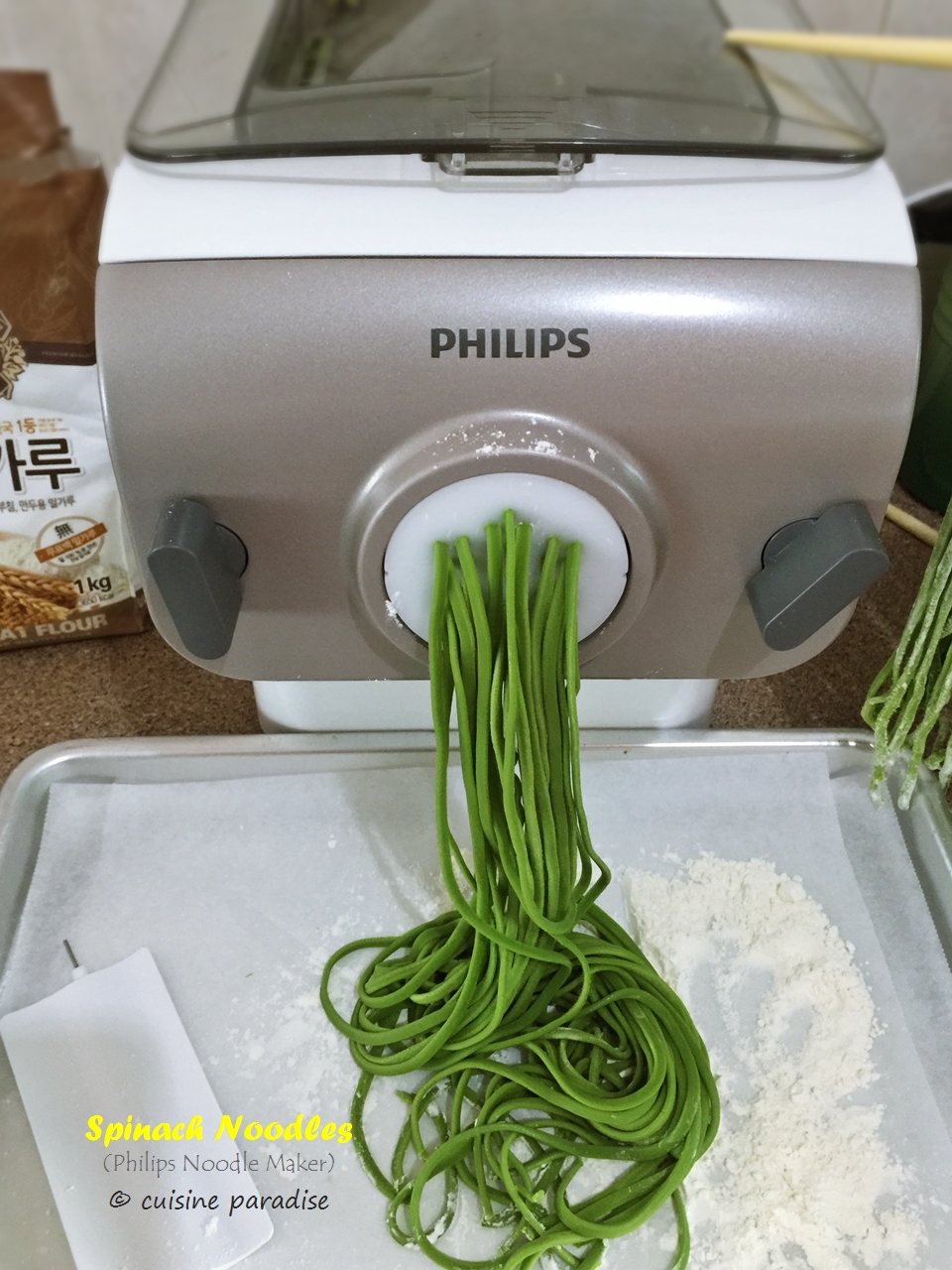 0005 Making Egg Noodle with Phillip Pasta Maker 