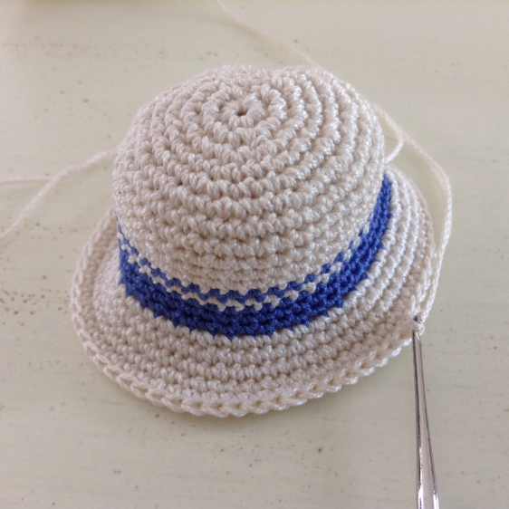 Tina's handicraft sailor hat
