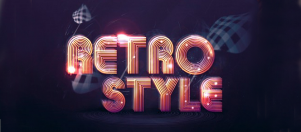 A Lighting Retro Text Effect in Photoshop A Lighting Retro Text Effect in Photoshop