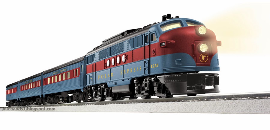 Polar Express Toy Train Lionel Toy fair 2014: warner brothers