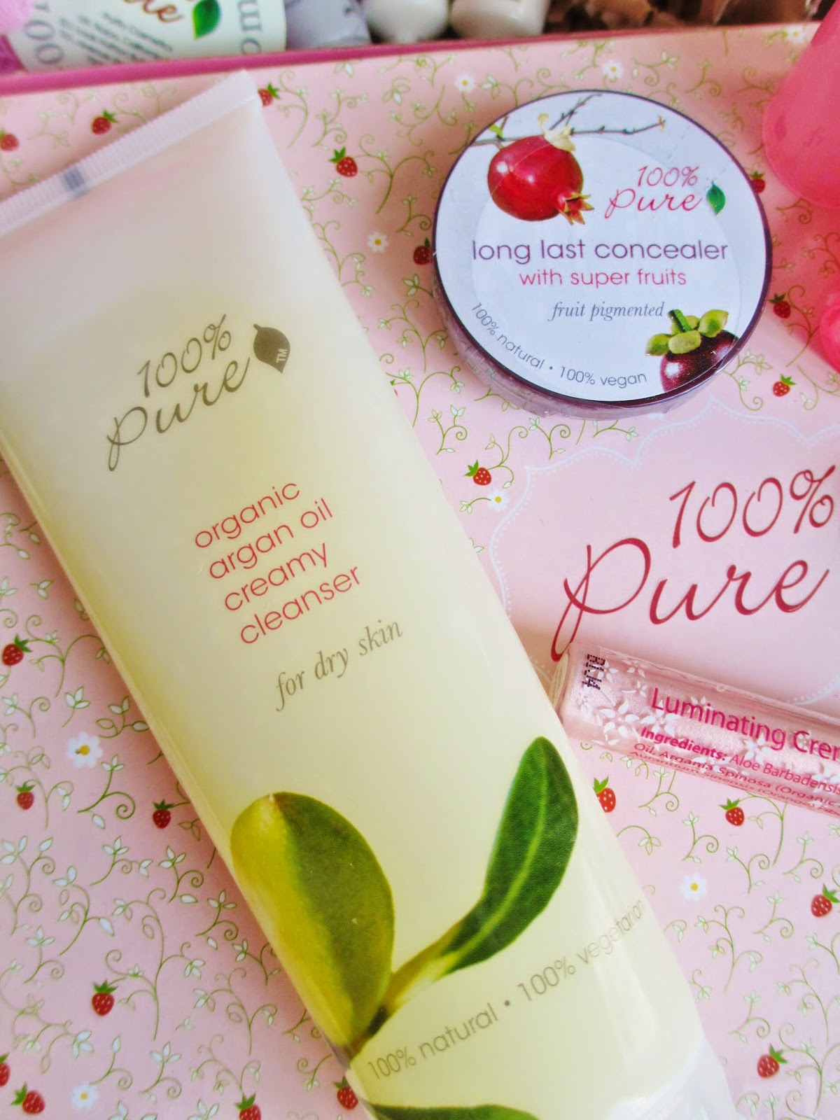 100 pure face wash