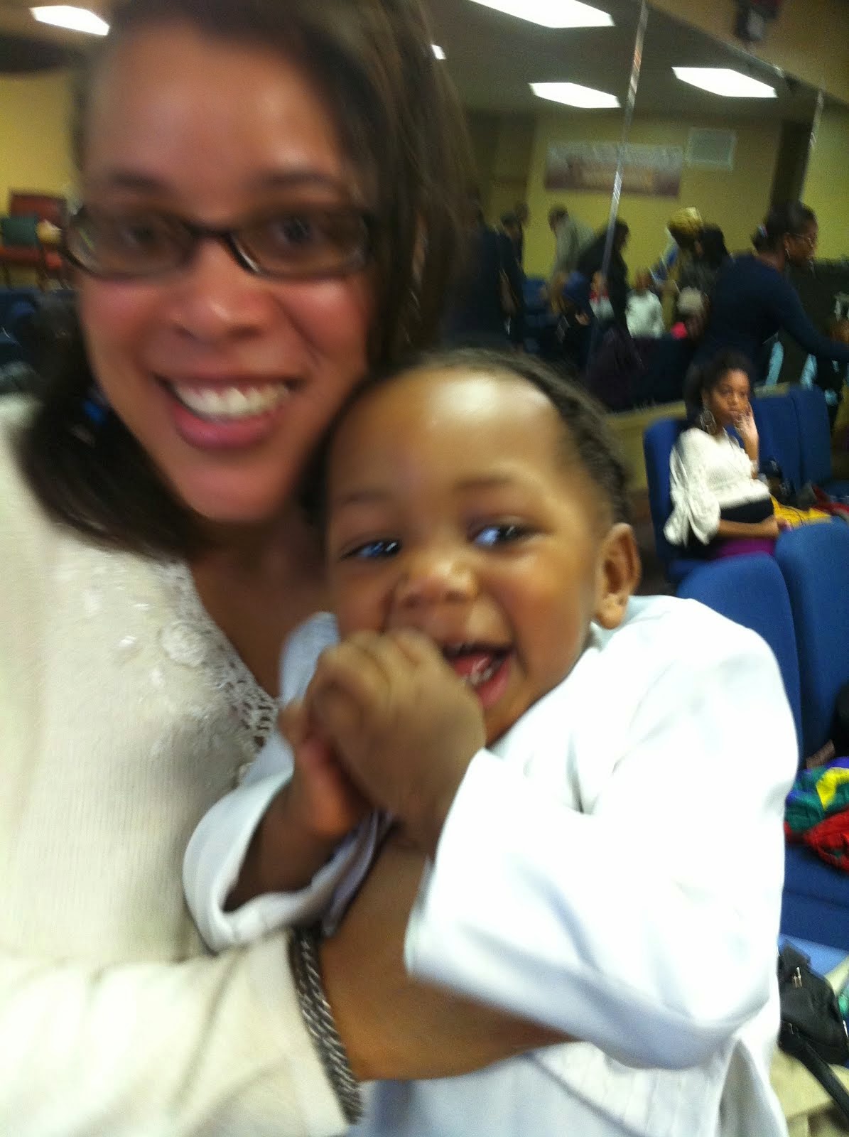 2nd GodSon. Kai Christening Day 01-20-13