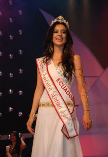 Estefani Chalco : Miss Earth Ecuador 2012 Estefani Chalco,Miss World Latin America 2011