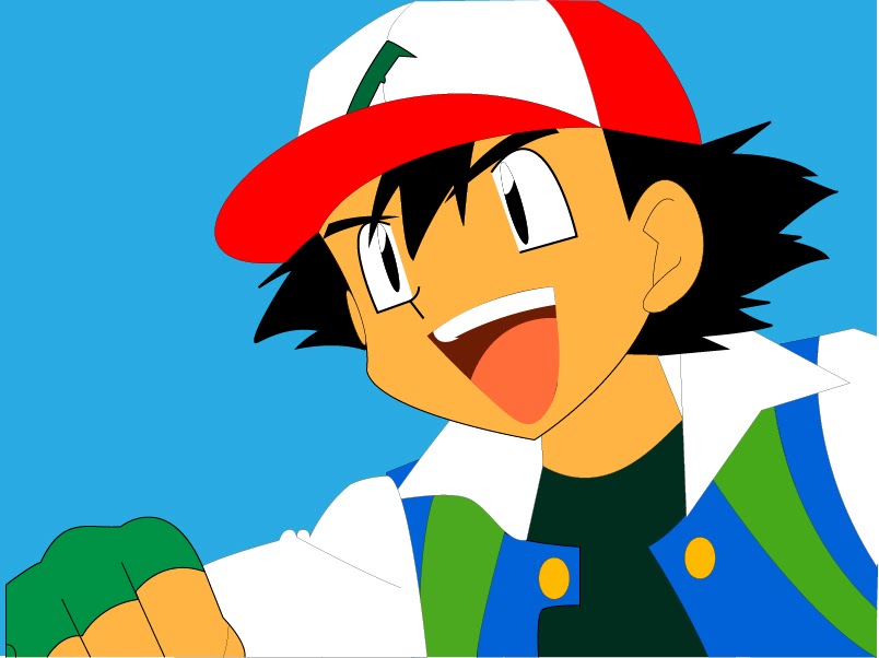 Bruno's Drawings Ash Ketchum