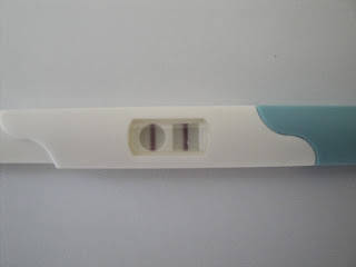 Teste de gravidez positivo - dois traços