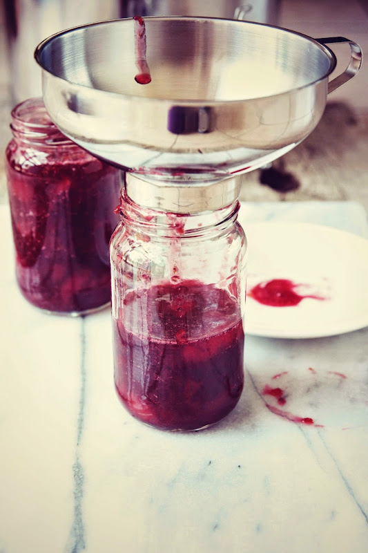 Milk and Honey Blood Plum and Vanilla Bean Jam