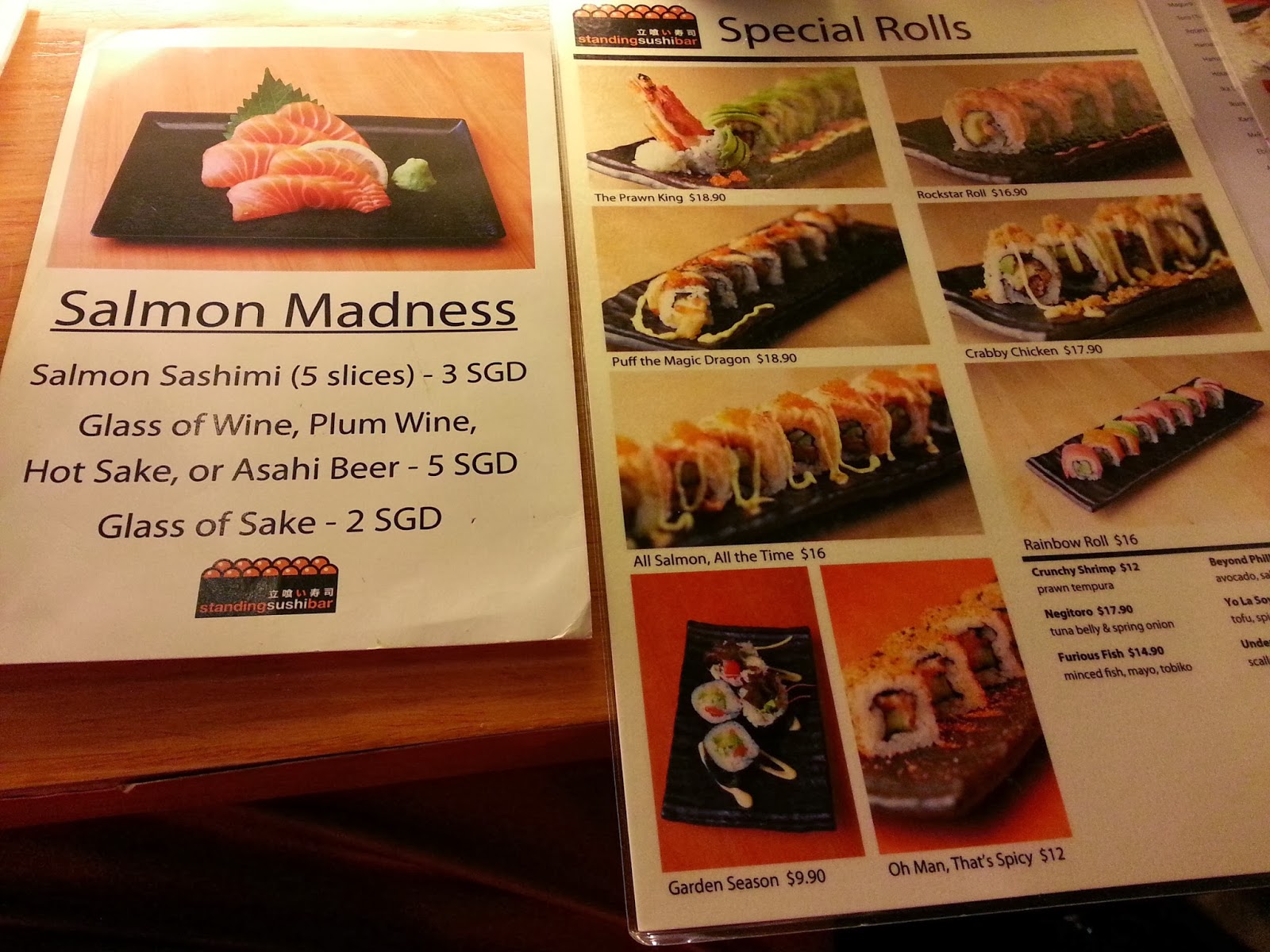 To See To Feel To Eat Standing Sushi Bar, Queens Street