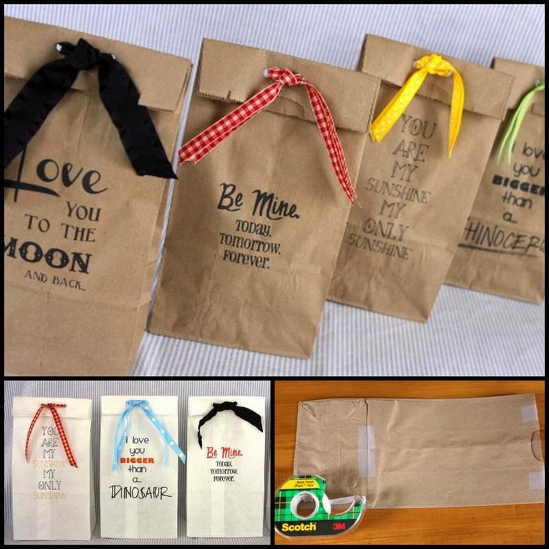 Dollar Store Crafter Printed Paper Treat Bag