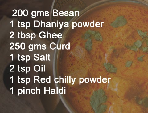 How To Make Gatte Ki Sabji At Home How To Make Gatte Ki Sabji At Home