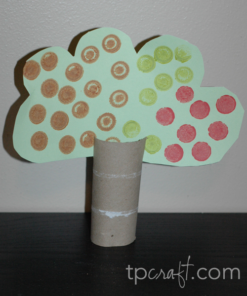 Fall Tree Toilet Paper Roll
