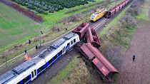 Choque de trenes en Alemania