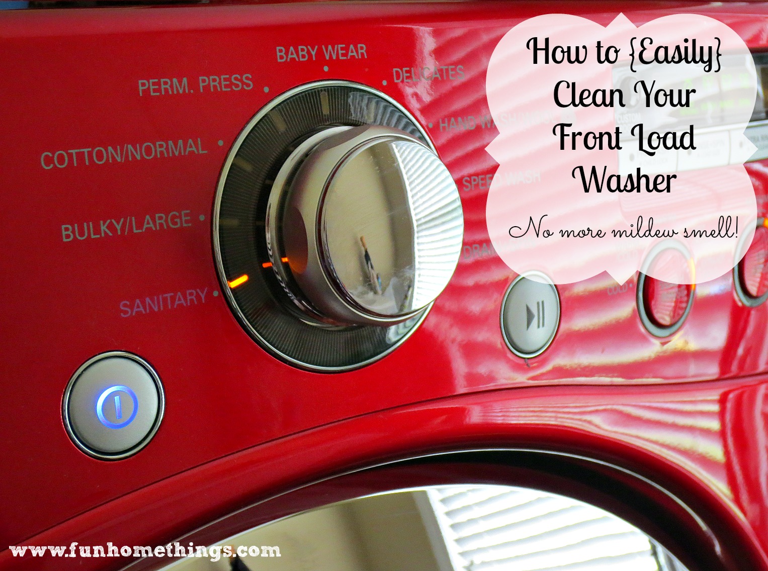 Front Load Washer Mildew Front Load Washer