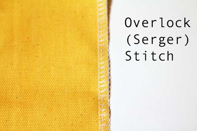Overlock or serger stitch 