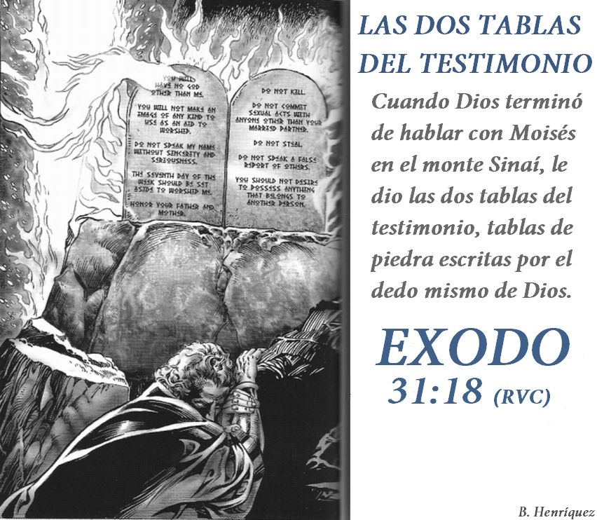 TESTIMONY OF THE SPIRIT TESTIMONIO DEL ESPÍRITU LAS TABLAS DEL TESTIMONIO