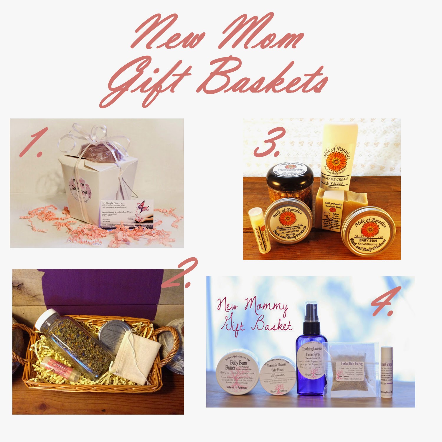 nursing mom gift basket