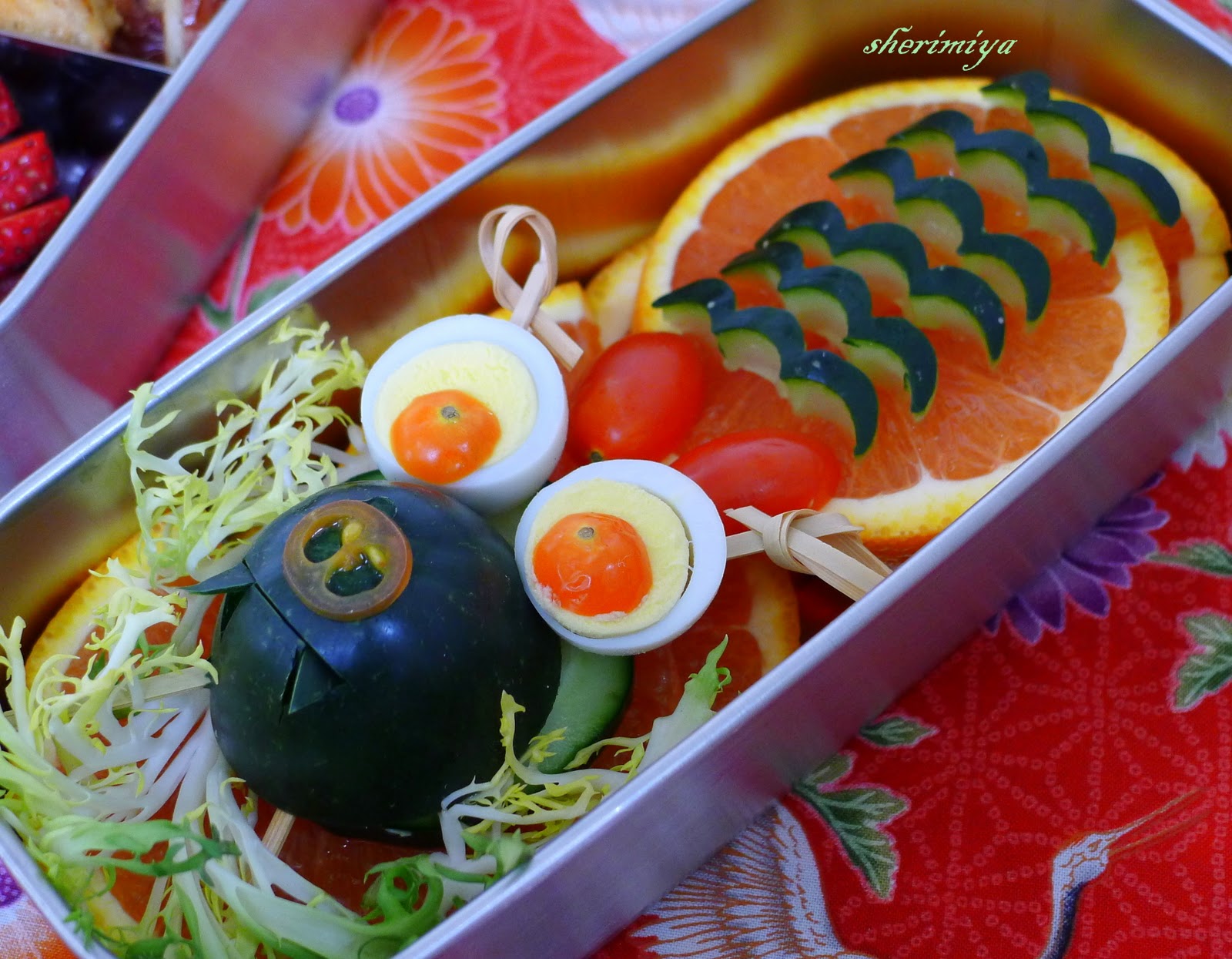 Chinese new year bento Happy Little Bento: Chinese New Year Dragon Bento 2