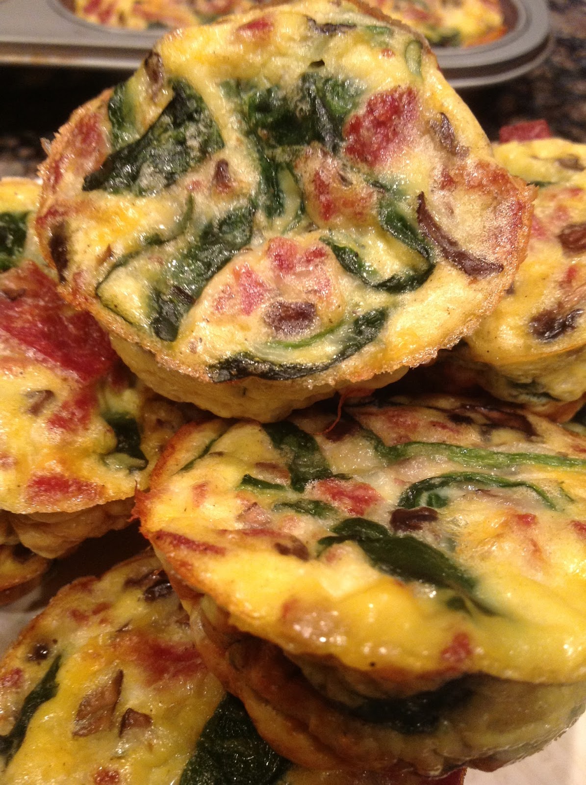 Craving Something Good Breakfast on the go Easy Omelet Muffins