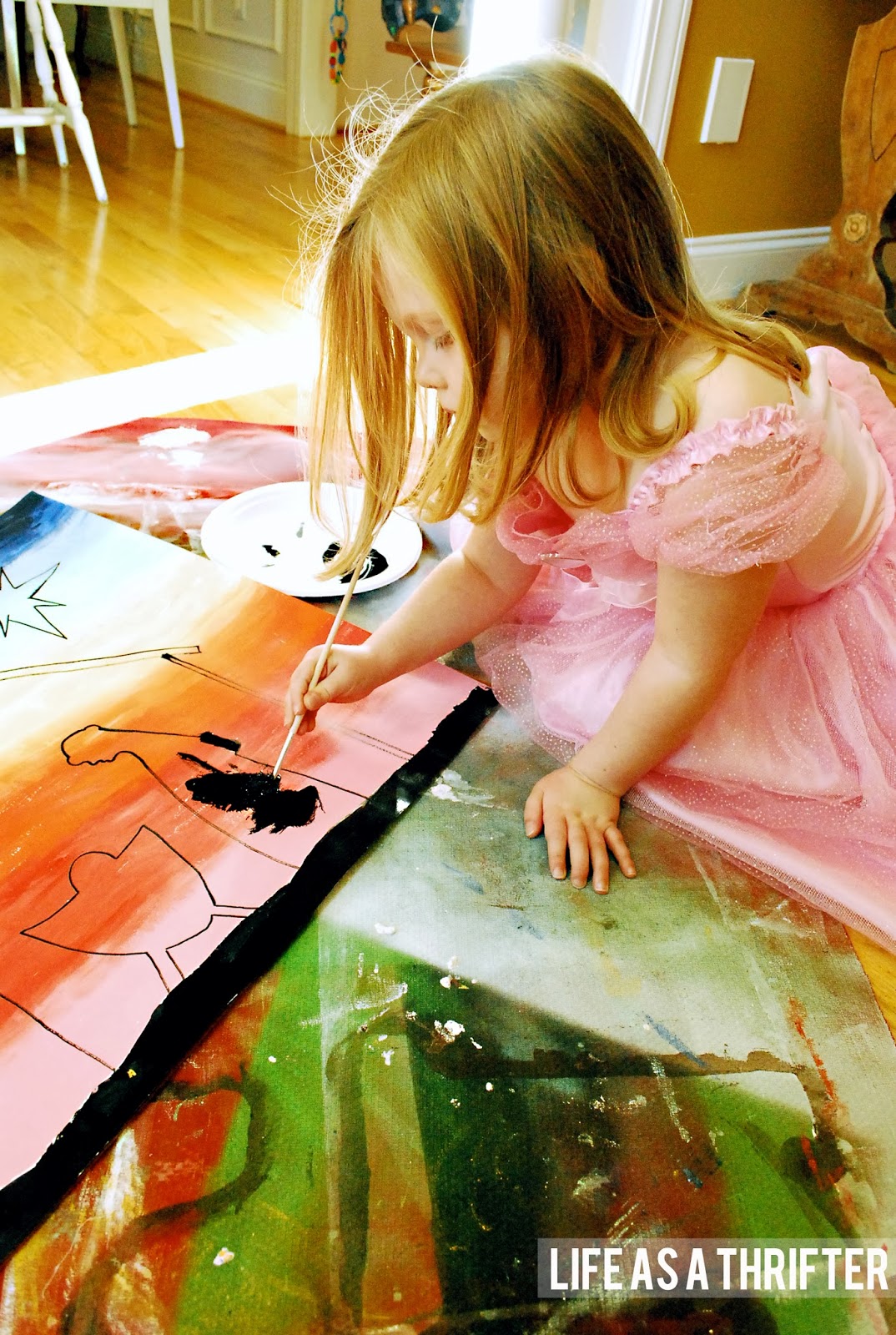 Life as a Thrifter Paint By Numbers Nativity