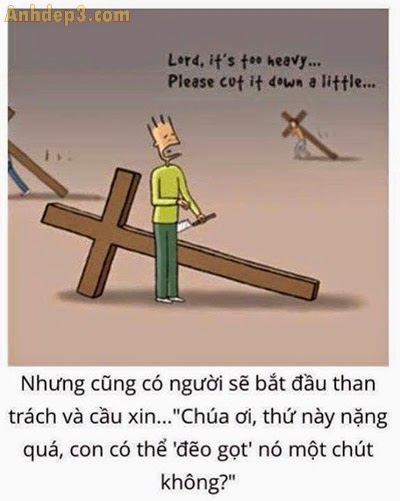 Bài học cuộc sống nhận được từ gánh nặng trên vai