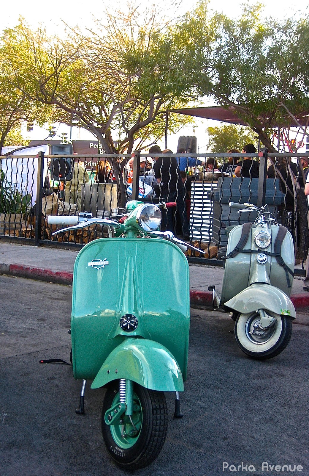 Parka Avenue Vespas, Lambrettas and more at the High Rollers Weekend