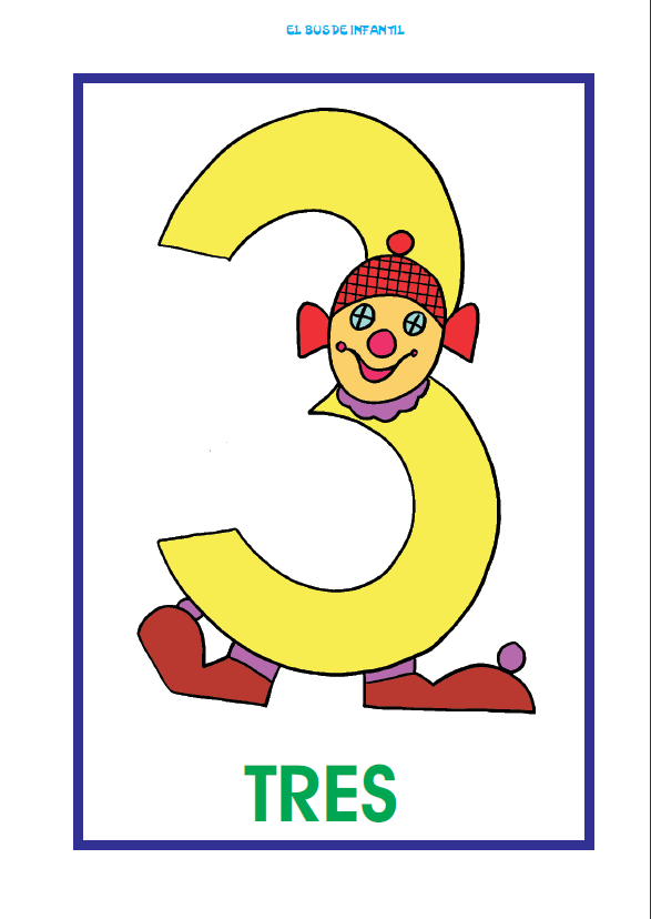 Material de Isaac para Educacion Especial: LOS NÚMEROS CON CABEZAS DE