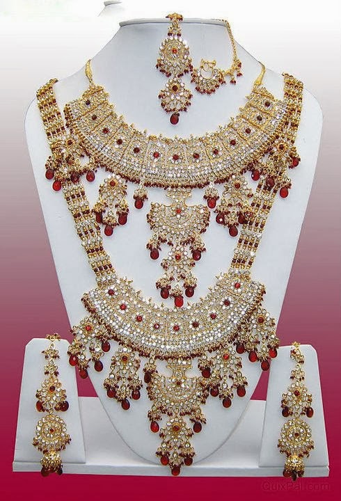 pakistani wedding jewelry sets for brides