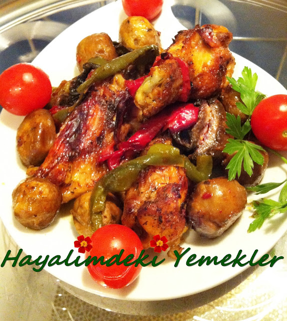 firinda mantar yemekleri;resimli yemek tarifleri