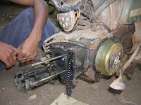 Engine apart but will it go back together. Engine apart but will it go back together.