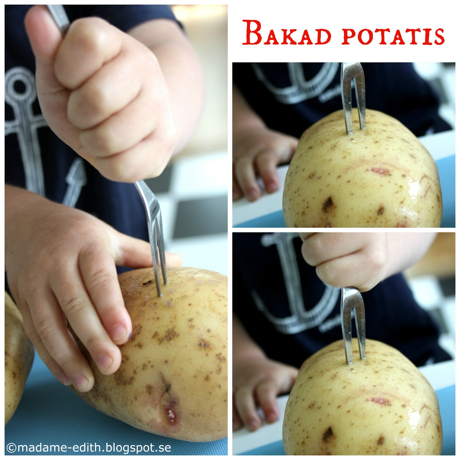 hur gör man bakpotatis hur gör man bakpotatis