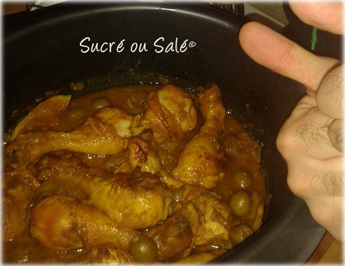 Sucré ou Salé °o.O Tajine de poulet, Citrons et Olives Ultra Pro