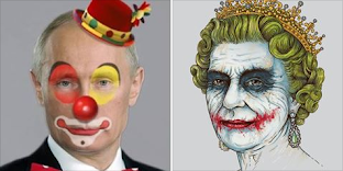 Vladamir Putin & Queen Elizabeth