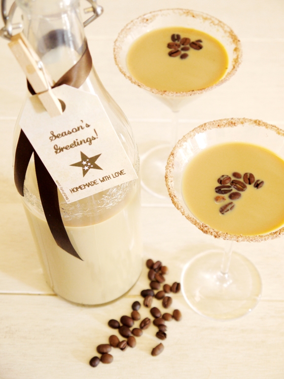DIY Homemade Irish Cream Christmas Gift - Party Ideas | Party