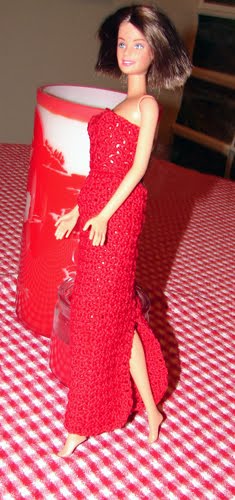 Barbie Evening Gown Crochet Pattern - Free Crochet Pattern