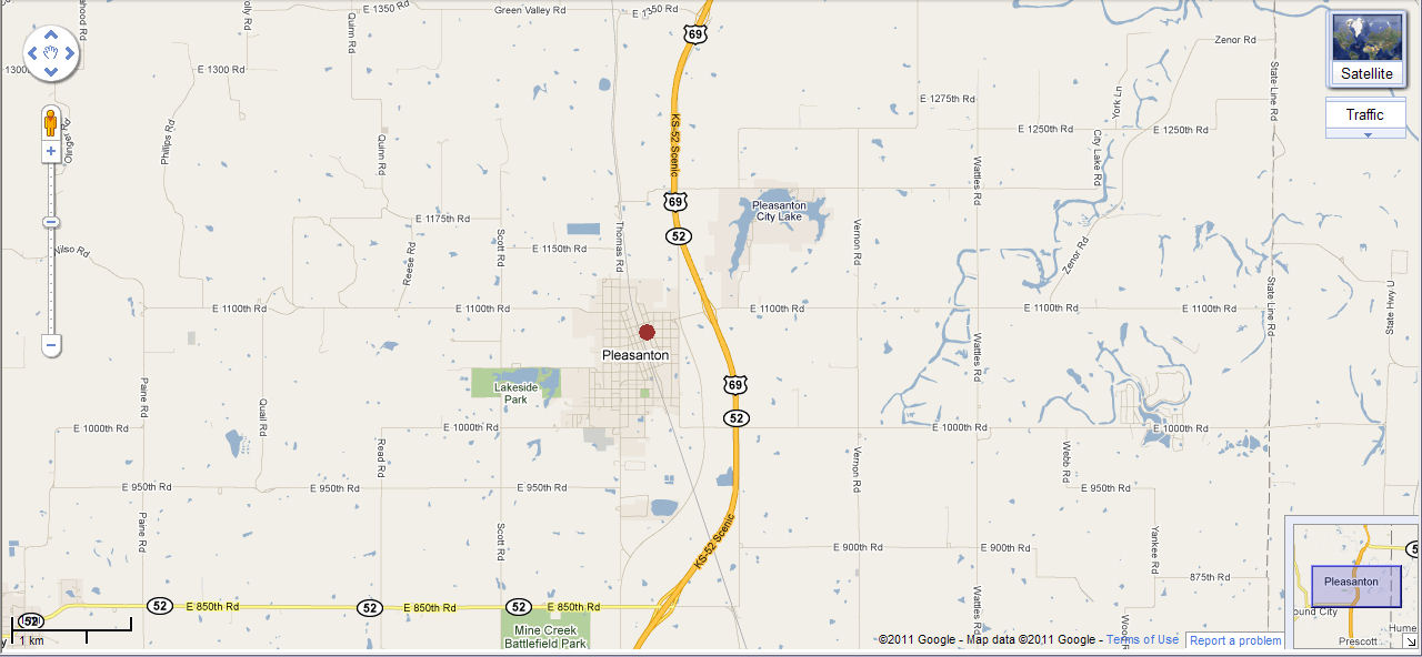 Capt. Spaulding's World House Burns in Pleasanton KS