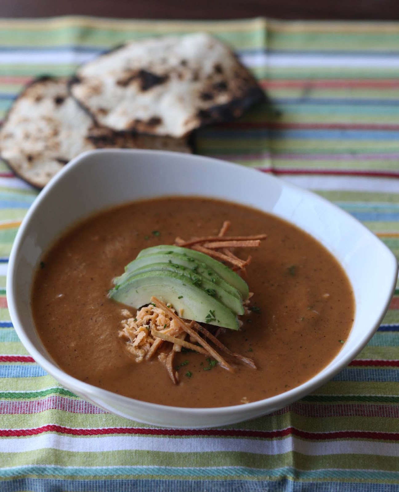 Vegan Guinea Pig Tortilla Soup Recipe from Vegan Cooking for Carnivores
