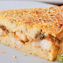 Torta de batata e camarão