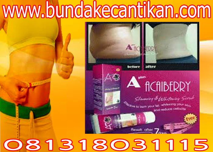 ACAI BERRY SLIMMING+WHITENING SCRUB,LENYAPKAN LEMAK, CALL 081318031115 ACAI+SCRUB