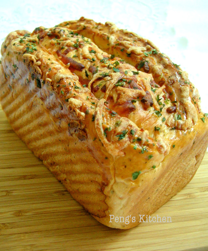 Peng's Kitchen Ham & Cheese Herb Loaf