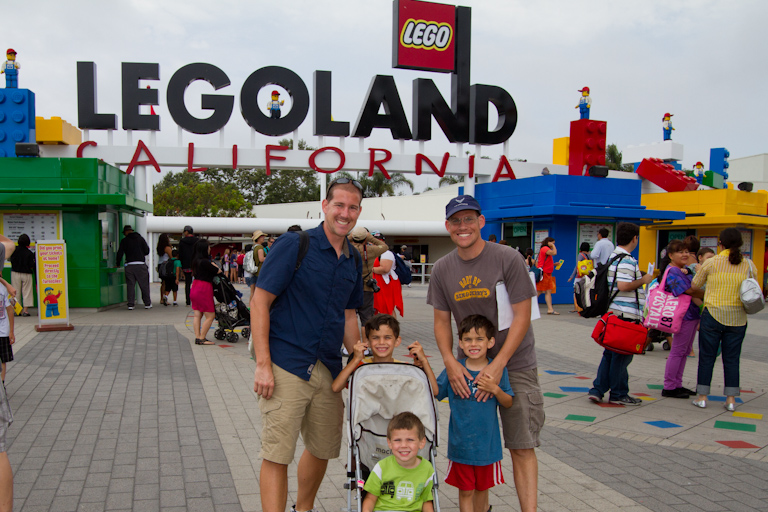Legoland, California - The Las Vegas Strip re-created from legos