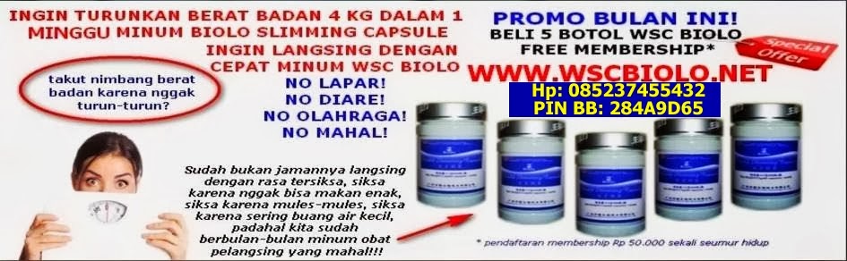 Woo Tekh Denpasar Melayani Pembelian WSC Biolo World Slimming Capsule