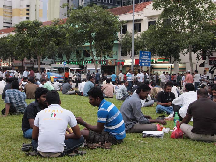 Living in Singapore Singapore Cartographic reunion at the Banana Leaf