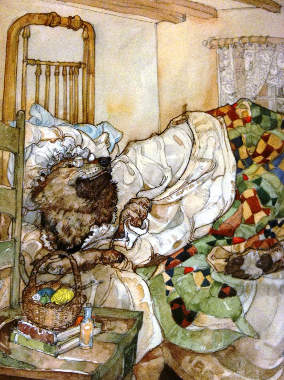 Сказочные Иллюстрации Jerry Pinkney Красная Шапочка*