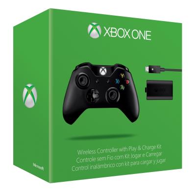 CONTROLE XBOX ONE COM PLAY & CHARGE R$ 399,90