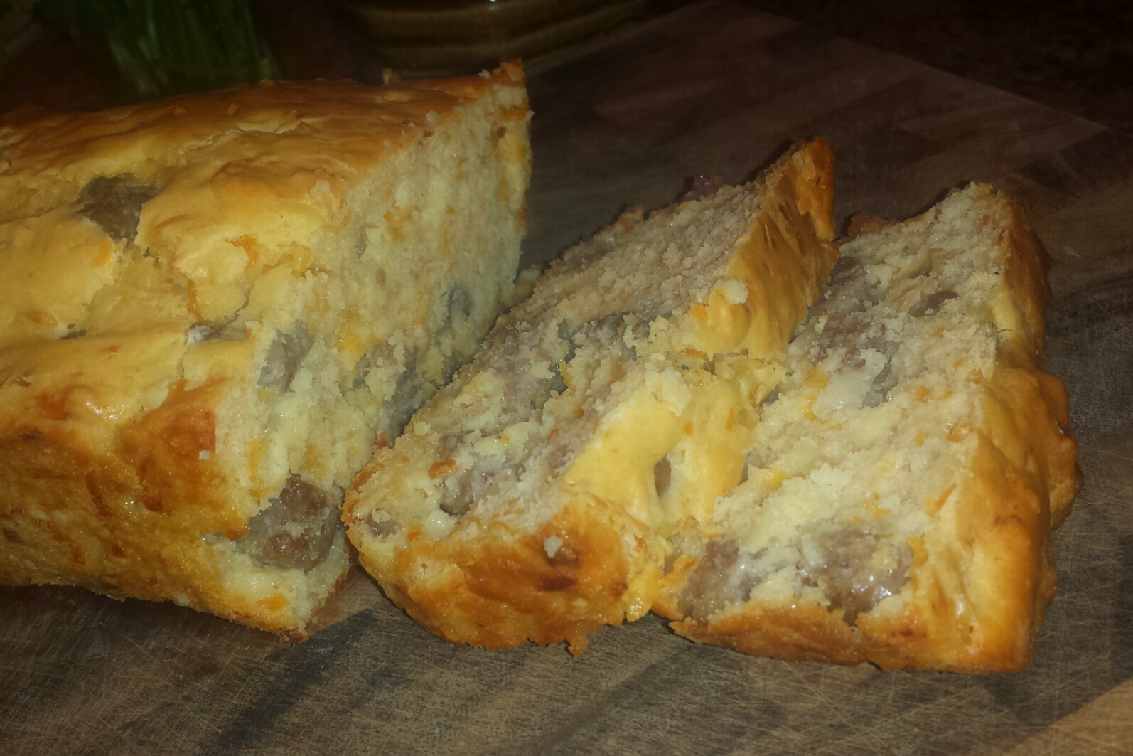 Rebecca's Amazing Creations Cheese and Sausage Breakfast Bread