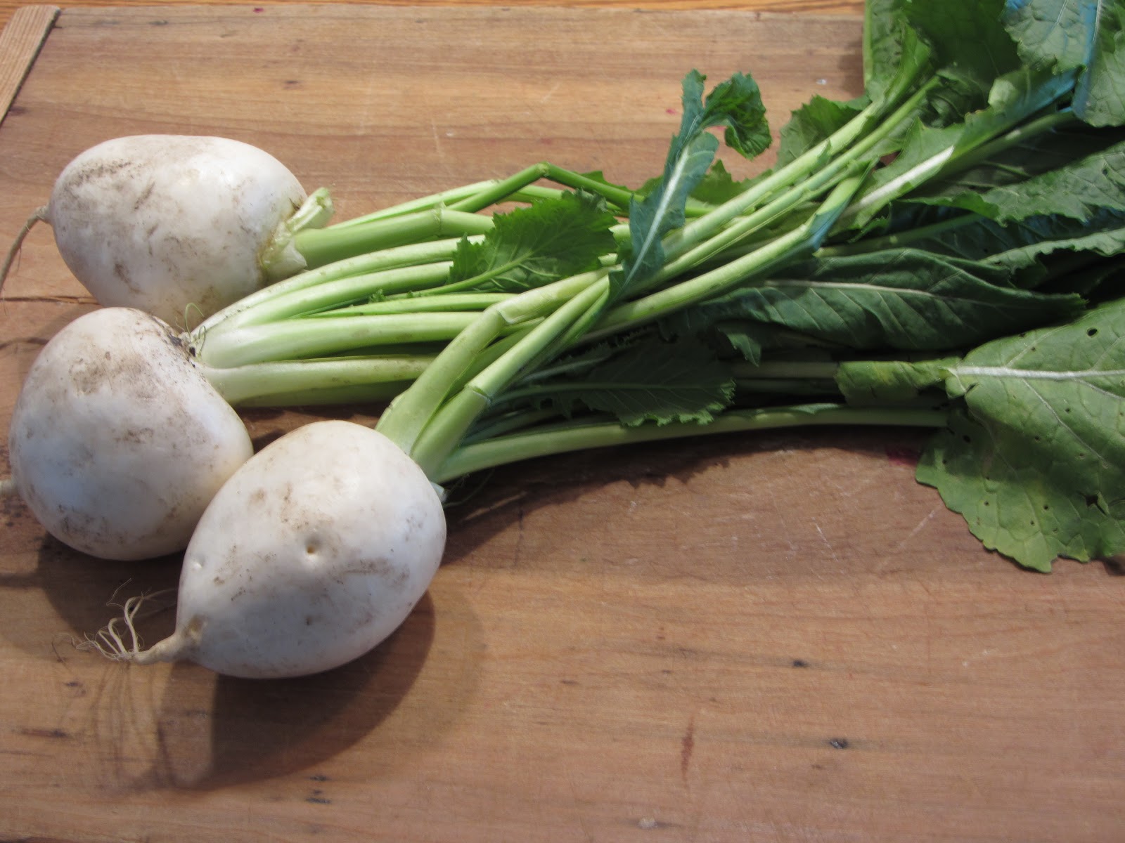 Tracy's Living Cookbook Japanese Turnips