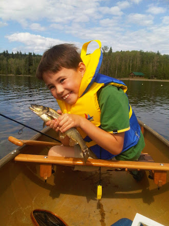 Canoeing and Fishing