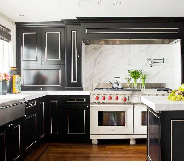 Slab Kitchen Cabinets