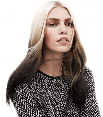 hair color corner reverse ombre